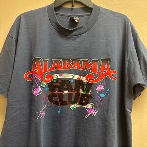 Vintage 90s Fruit of the Loom Alabama Fan Club T-shirt Size XL